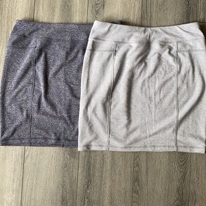 2 Athleta pull on skirts